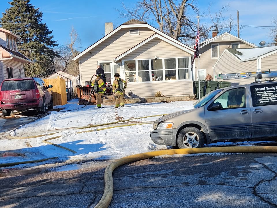 Basement fire on Laplante Ave in Sioux City quickly enshrine...