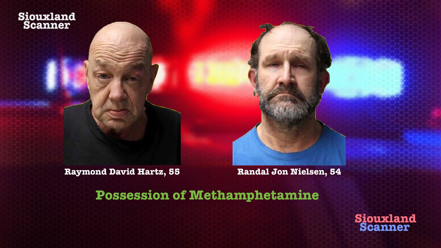 Omaha Men arrested for meth after stop of slow moving vehicle