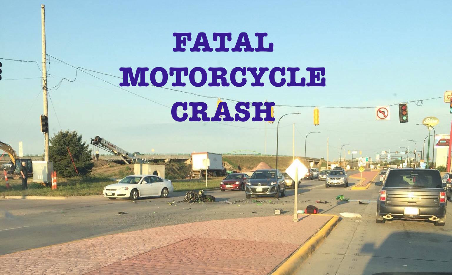 FATAL motorcycle vs truck accident on Gordon Drive